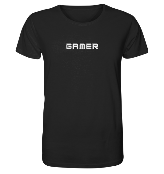 "Gamer" - Herren T-Shirt aus 100% Bio-Baumwolle